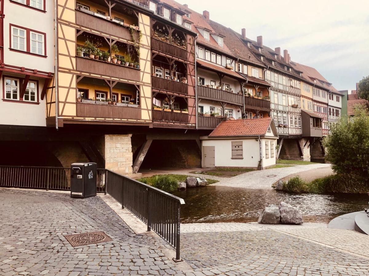 Ferienwohnungen Mey Haus Zum Rosenstock Érfurt Exterior foto