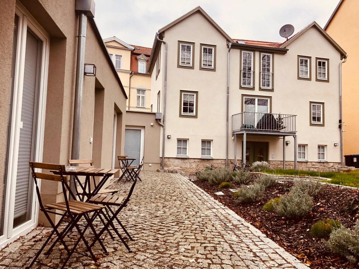 Ferienwohnungen Mey Haus Zum Rosenstock Érfurt Exterior foto