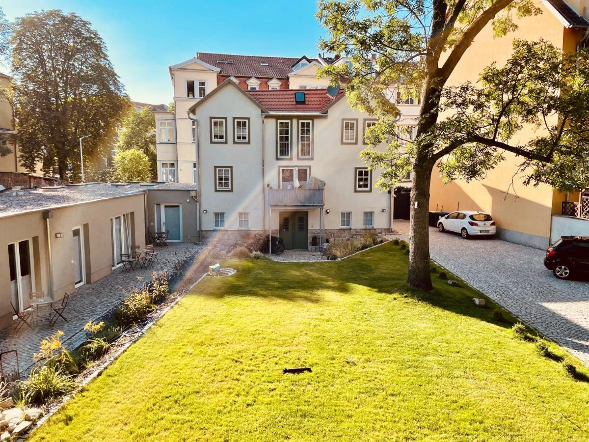 Ferienwohnungen Mey Haus Zum Rosenstock Érfurt Exterior foto