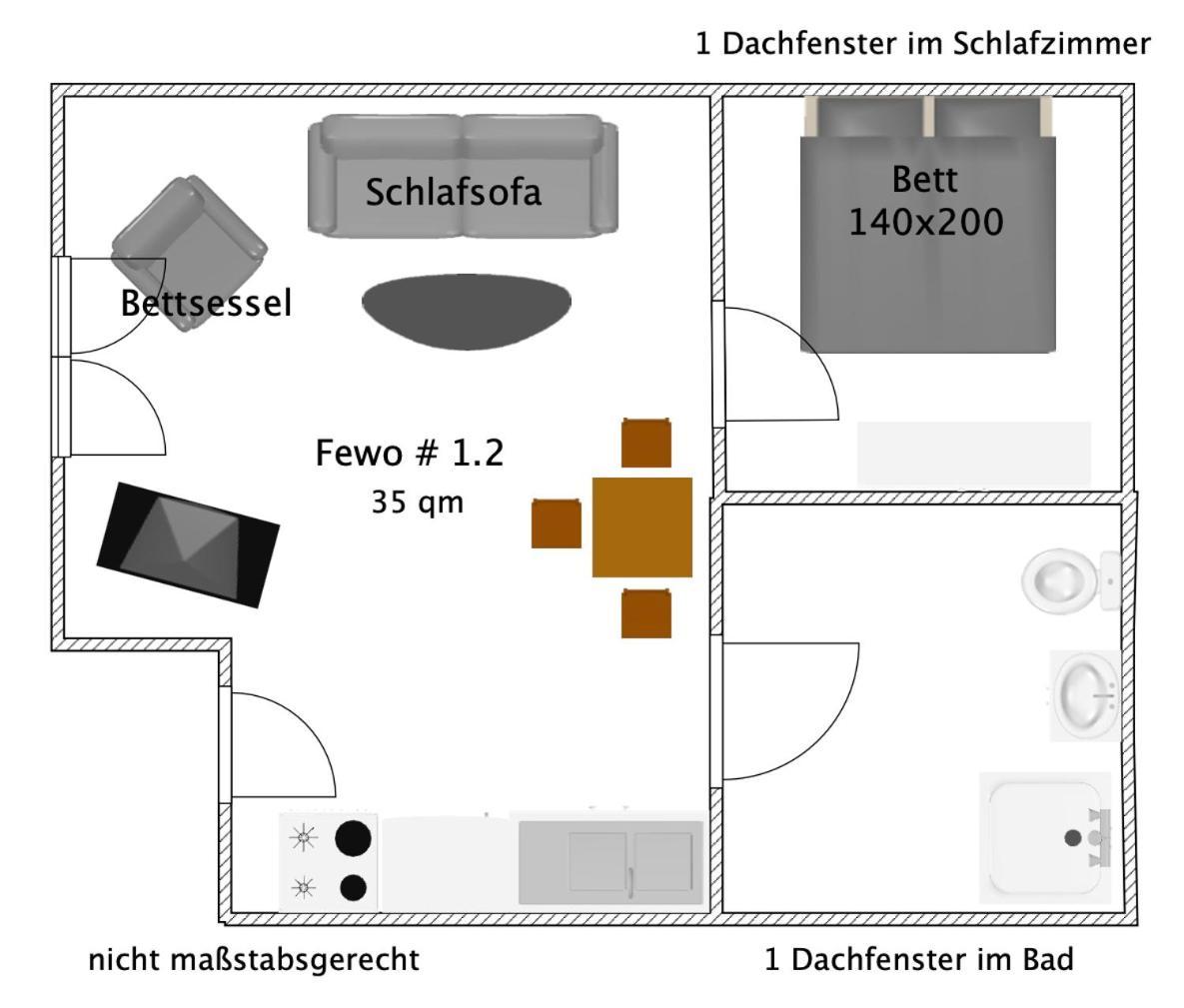 Ferienwohnungen Mey Haus Zum Rosenstock Érfurt Exterior foto