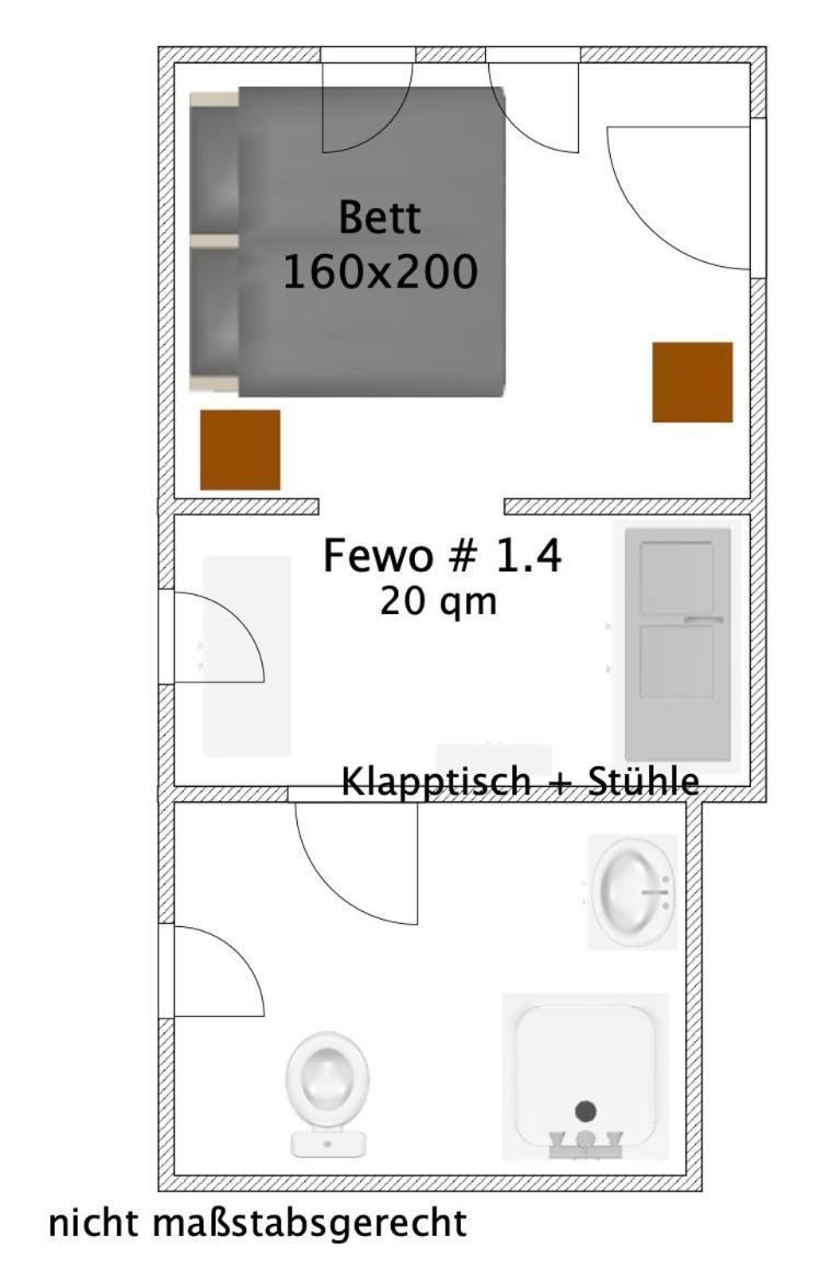 Ferienwohnungen Mey Haus Zum Rosenstock Érfurt Exterior foto