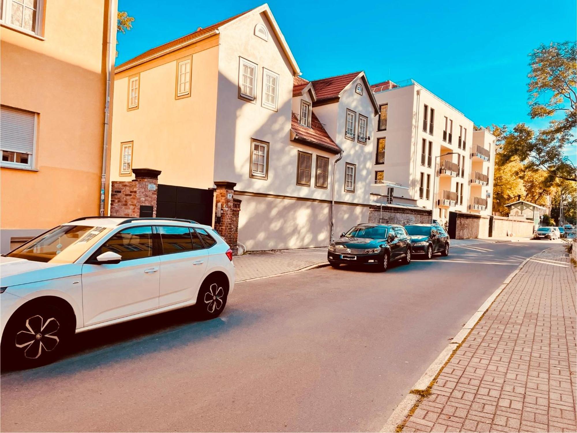 Ferienwohnungen Mey Haus Zum Rosenstock Érfurt Exterior foto